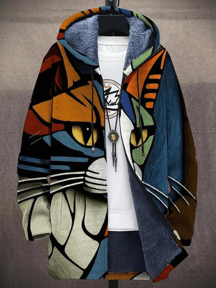 NATHAN - CONTEMPORARY PRINTED JACKET