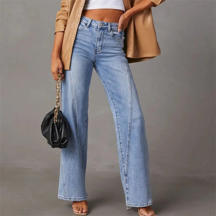 AUGUSTA - FLARED DENIM JEANS