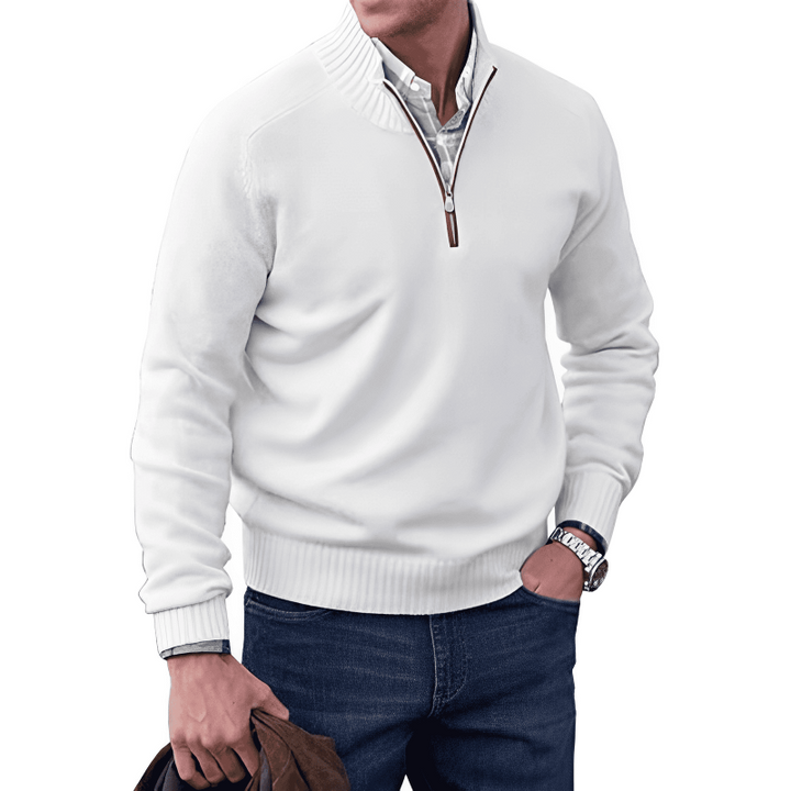 MARVIN - SIMPLE RIBBED SWEATER