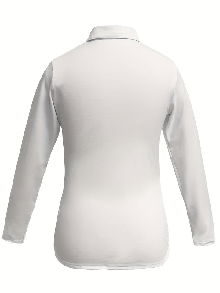 ARIES - LONG SLEEVE RUCHED SHIRT