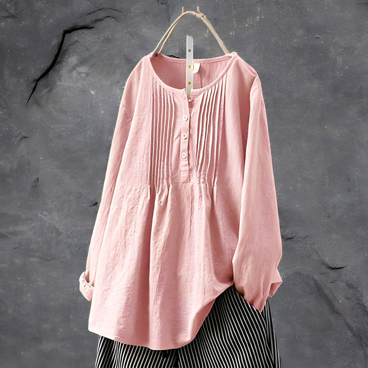 JULIA - PLEATED BLOUSE