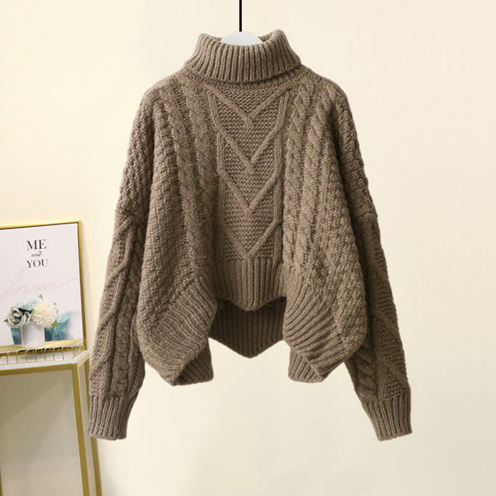 BARBARA - ELEGANT TURTLE NECK SWEATER