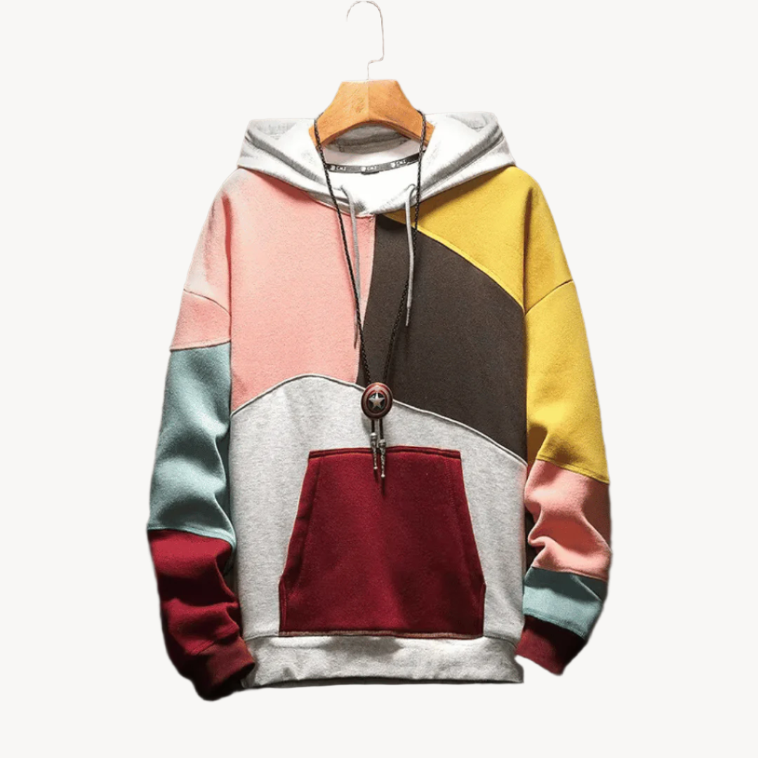 THEODORE - COLOUR BLOCK HOODIE