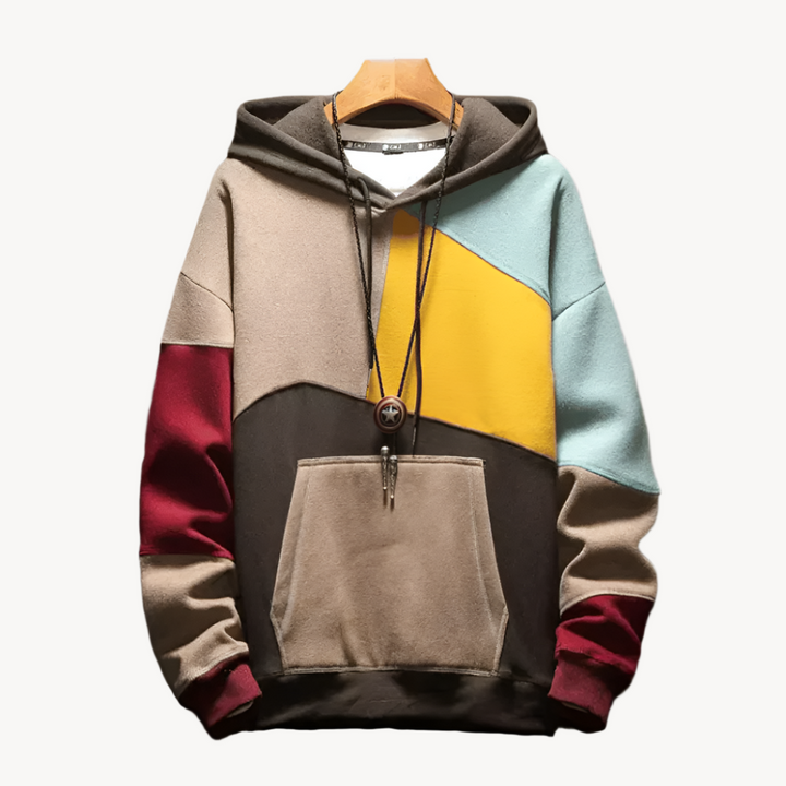 THEODORE - COLOUR BLOCK HOODIE