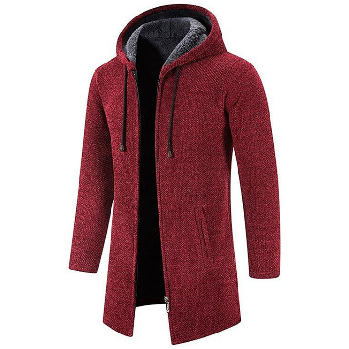 THEO - MEN'S HOODED WOOL JACKET