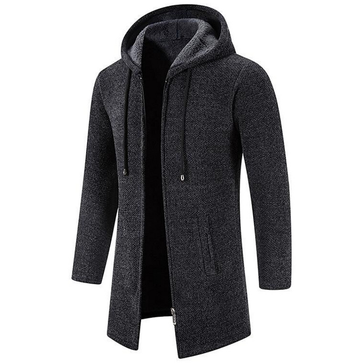 THEO - MEN'S HOODED WOOL JACKET