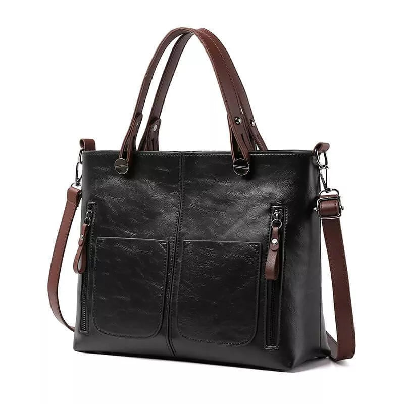 ALEXA - LEATHER SHOULDER BAG