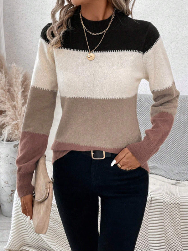 SAFFRON - CONTRAST SWEATER