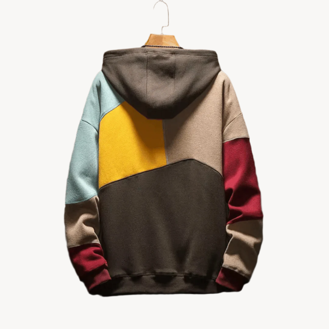 THEODORE - COLOUR BLOCK HOODIE