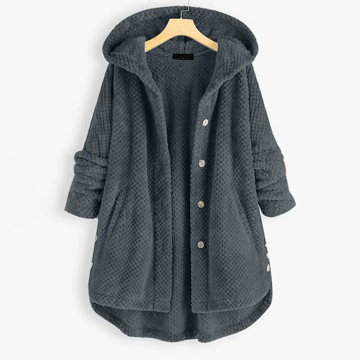 SCARLETT - HOODED FLEECE JACKET