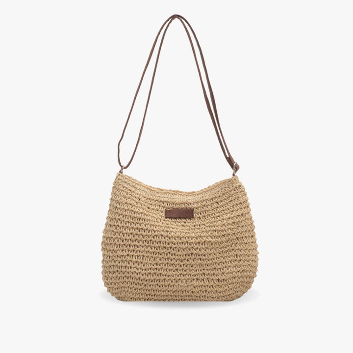 SIENNA - STRAW SHOULDER BAG