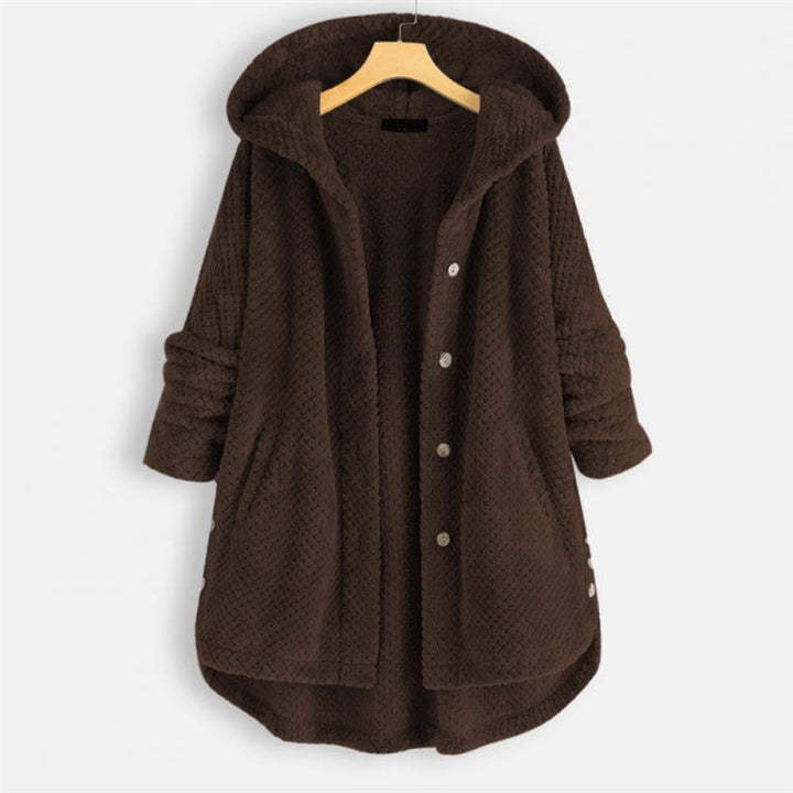 SCARLETT - HOODED FLEECE JACKET