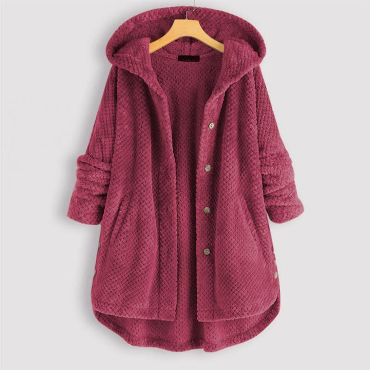 SCARLETT - HOODED FLEECE JACKET