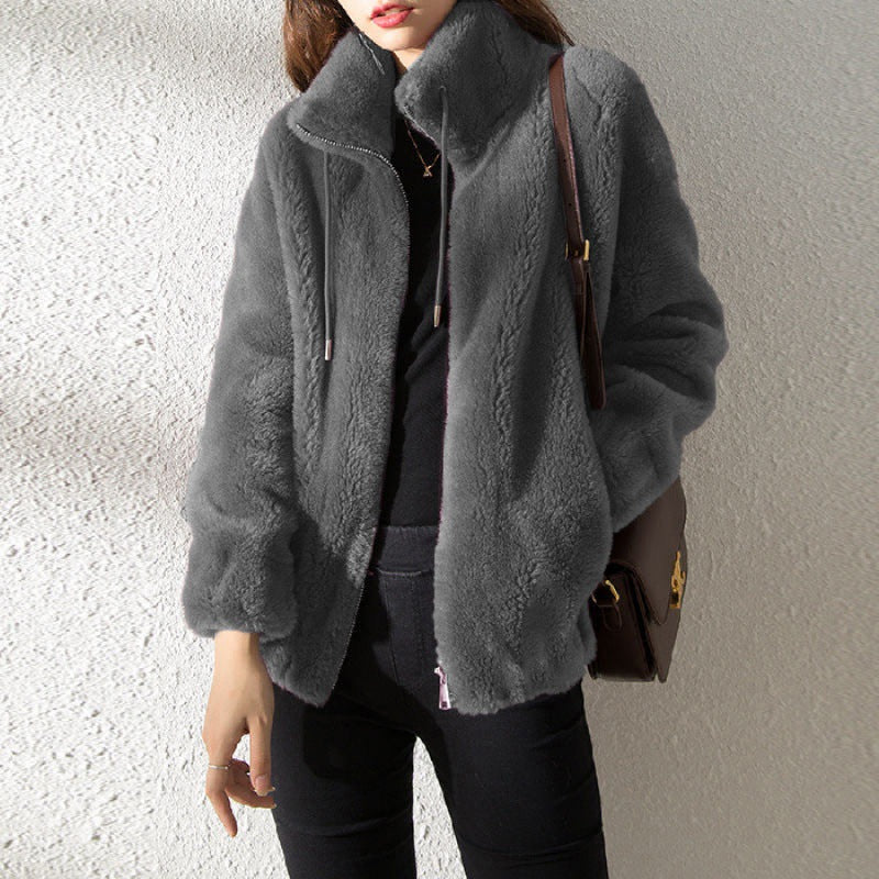 VICTORIA - DOUBLE-SIDED COZY JACKET