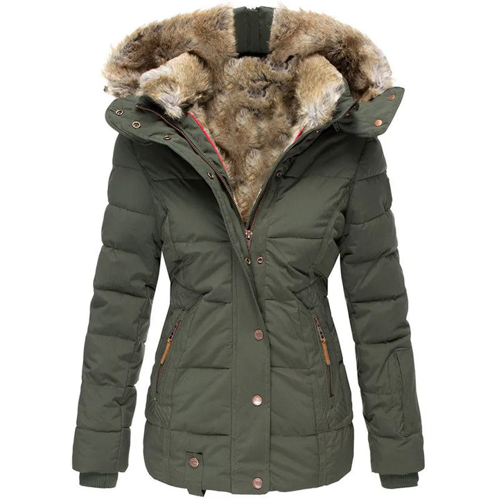 ALPINE - PADDED FUR WINTER COAT