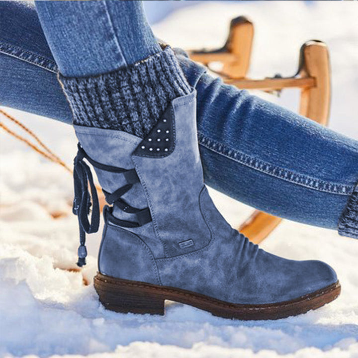 ANITA - WINTER LACE-UP BOOTS