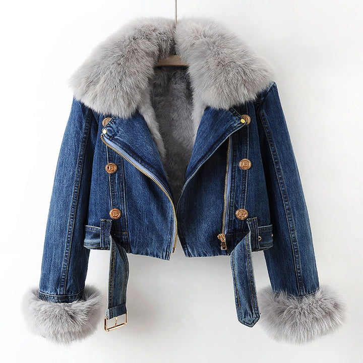 Olivia - Luxurious Denim Jacket