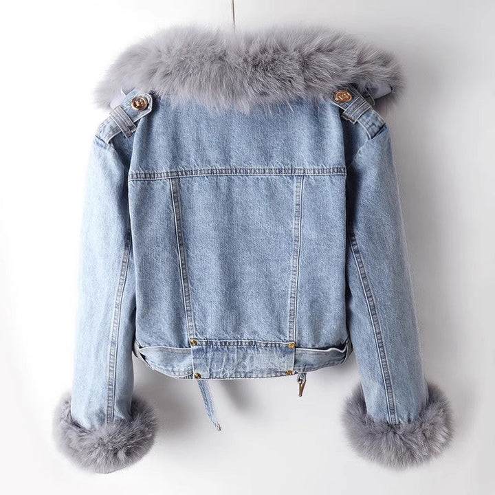 Olivia - Luxurious Denim Jacket