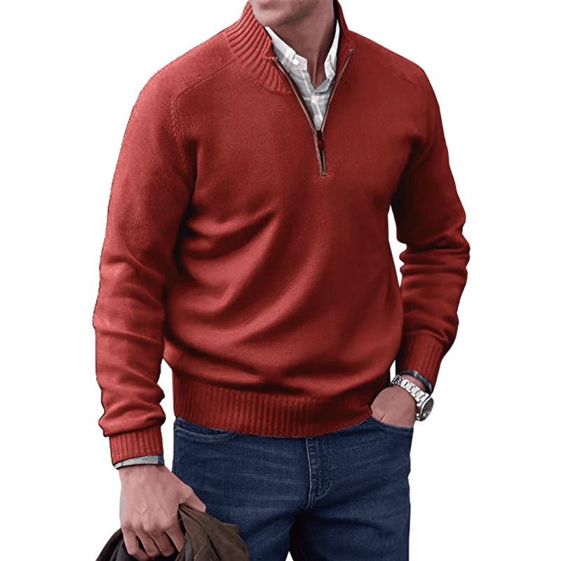 MARVIN - SIMPLE RIBBED SWEATER