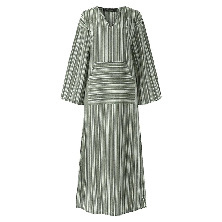 SIMA - STRIPED VINTAGE LONG DRESS