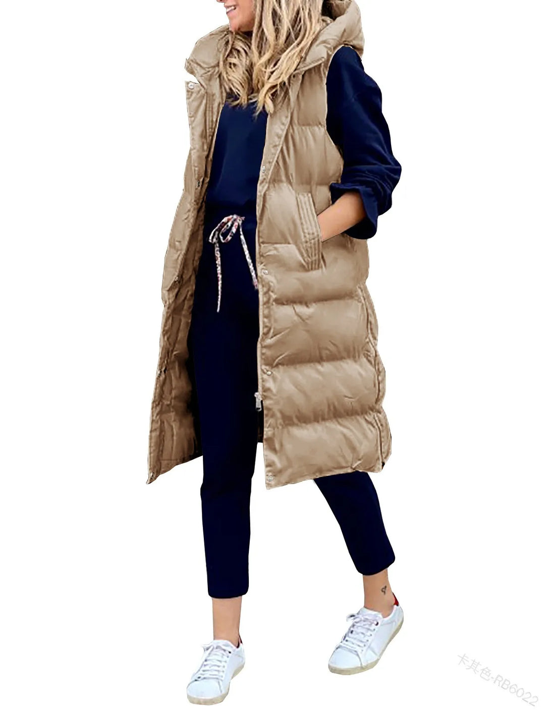 RIVER - LONG PUFFER GILET