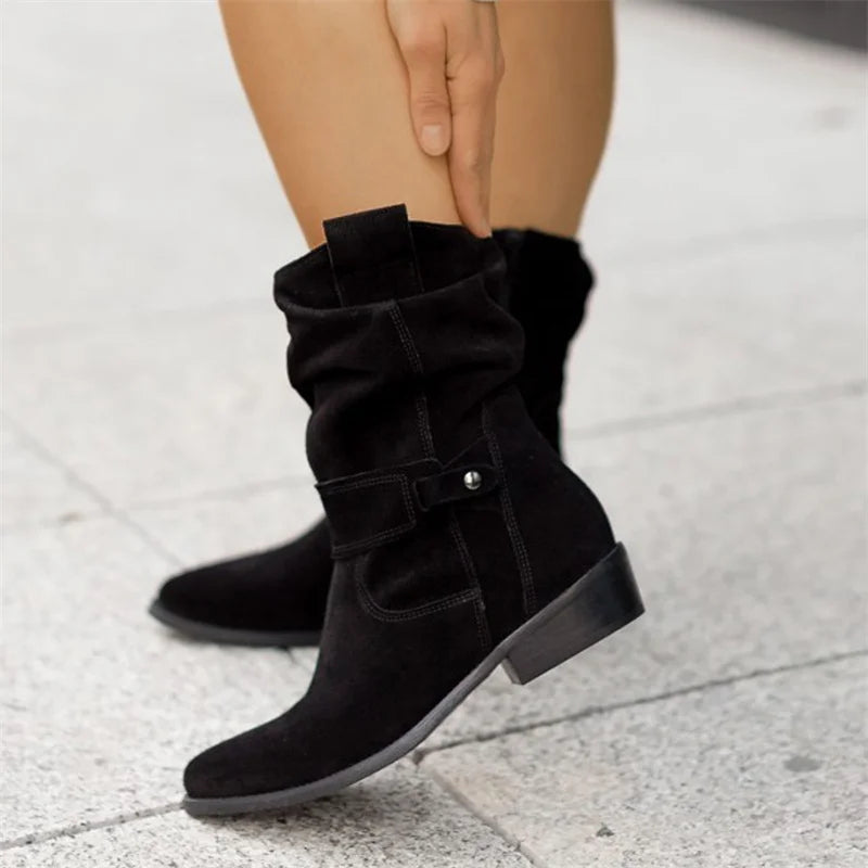 EDEN - SUEDE LEATHER BOOTS