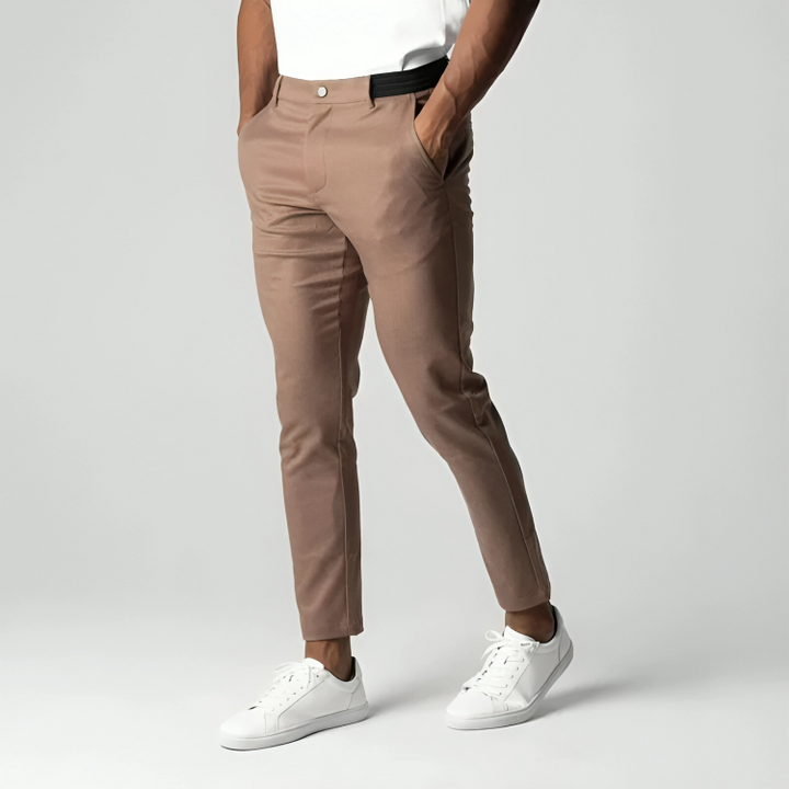 TUSCA - STRETCH CHINO TROUSERS