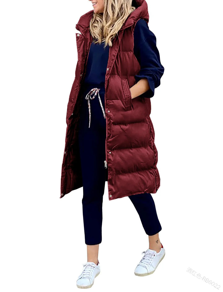 RIVER - LONG PUFFER GILET