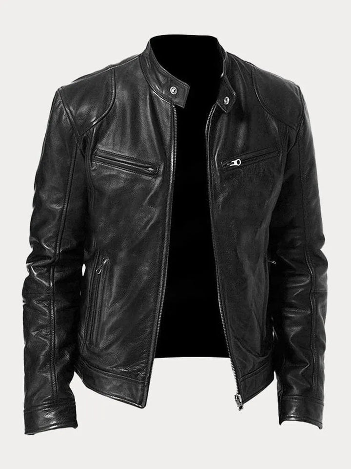 KEITH - CASUAL LEATHER JACKET