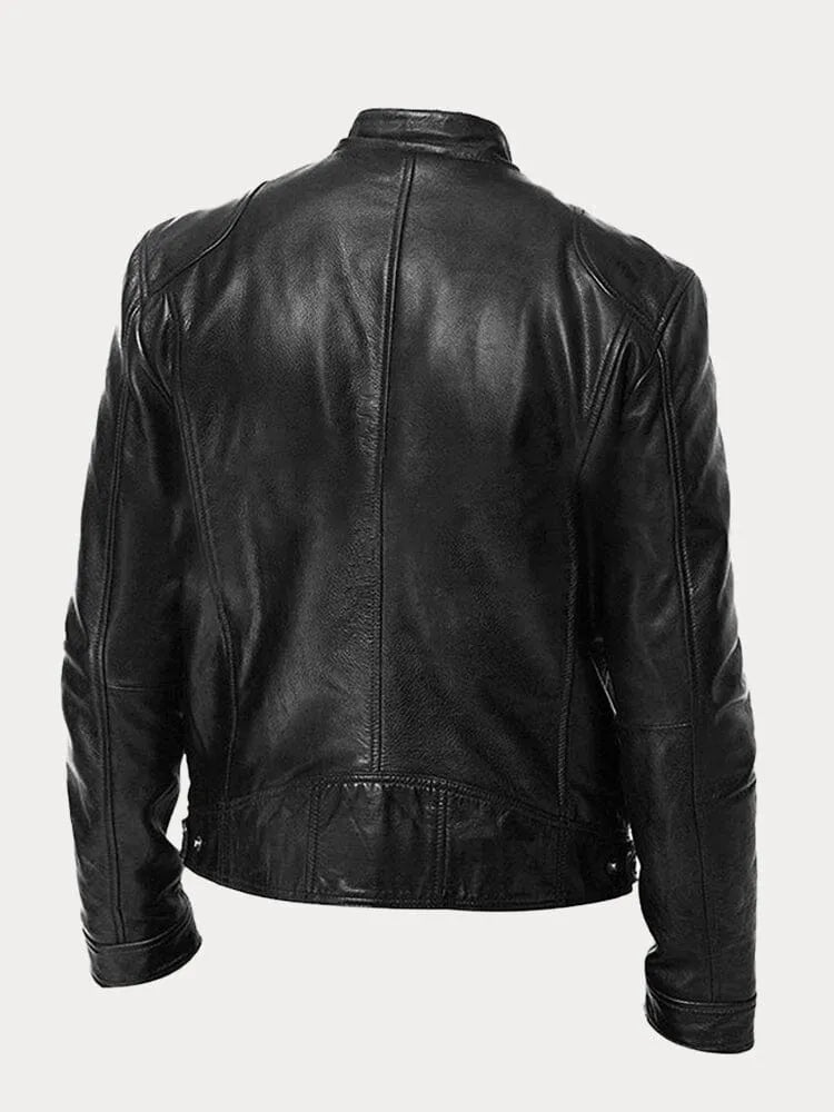 KEITH - CASUAL LEATHER JACKET