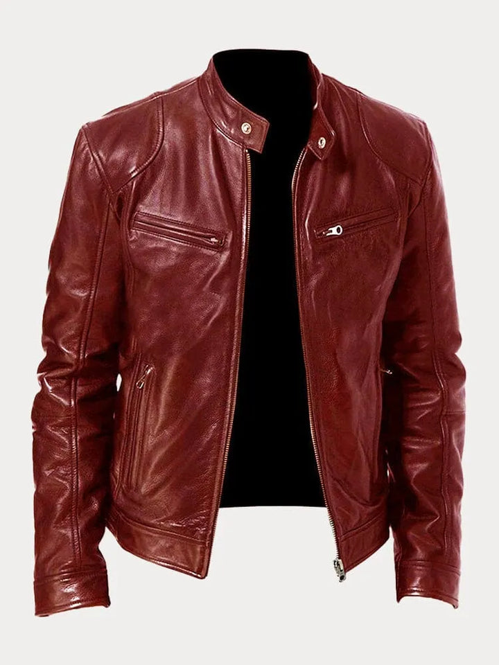 KEITH - CASUAL LEATHER JACKET