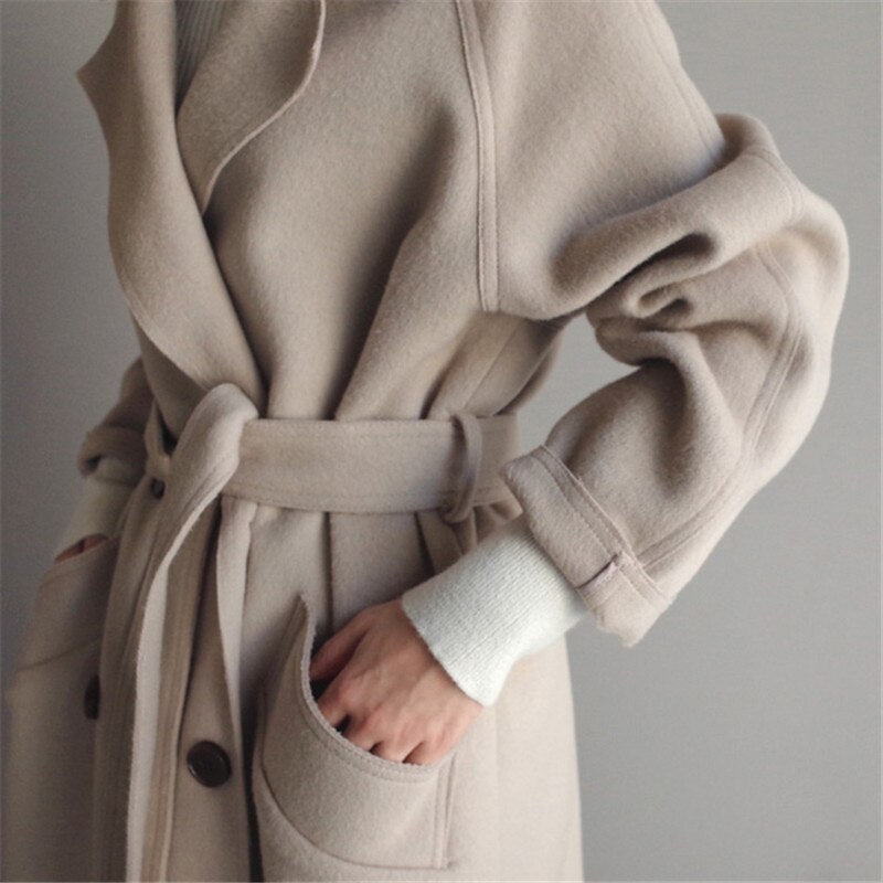 JANNA - WOOL TRENCH COAT