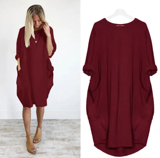 SELENA - RELAXED T-SHIRT DRESS