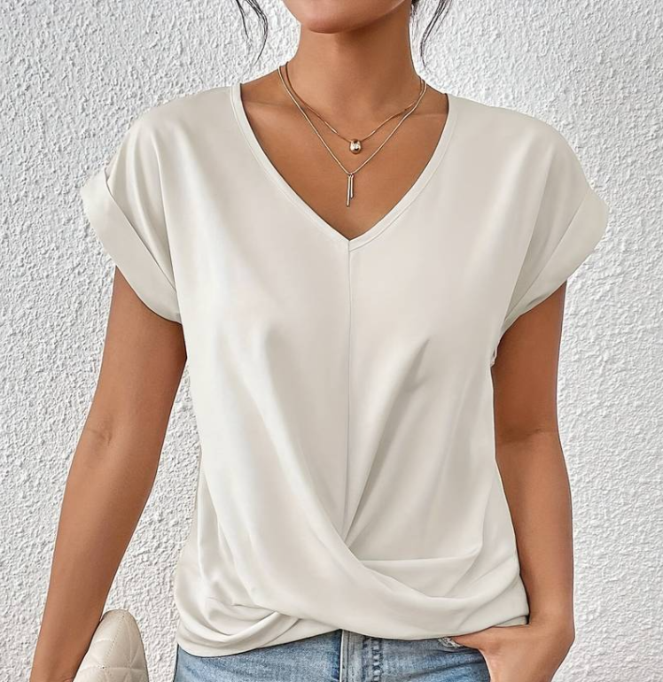 FARRAH - V-NECK SHIRT