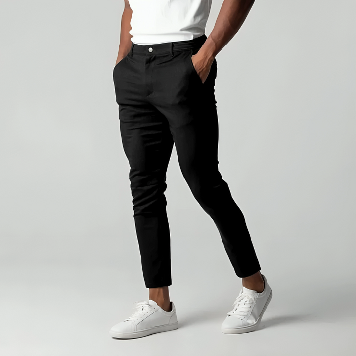 TUSCA - STRETCH CHINO TROUSERS