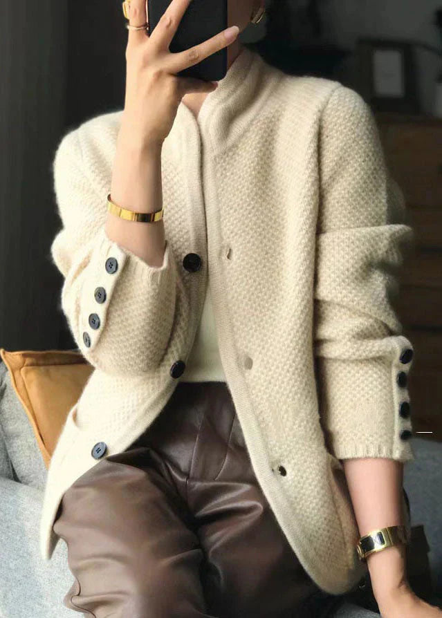 FARAH - ELEGANT WOOL CARDIGAN