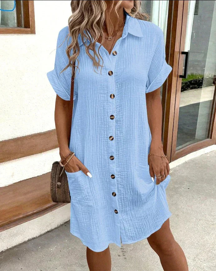 CHIARA - RELAXED SHIRT DRESS