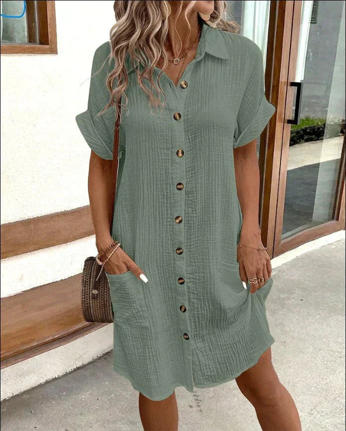 CHIARA - RELAXED SHIRT DRESS