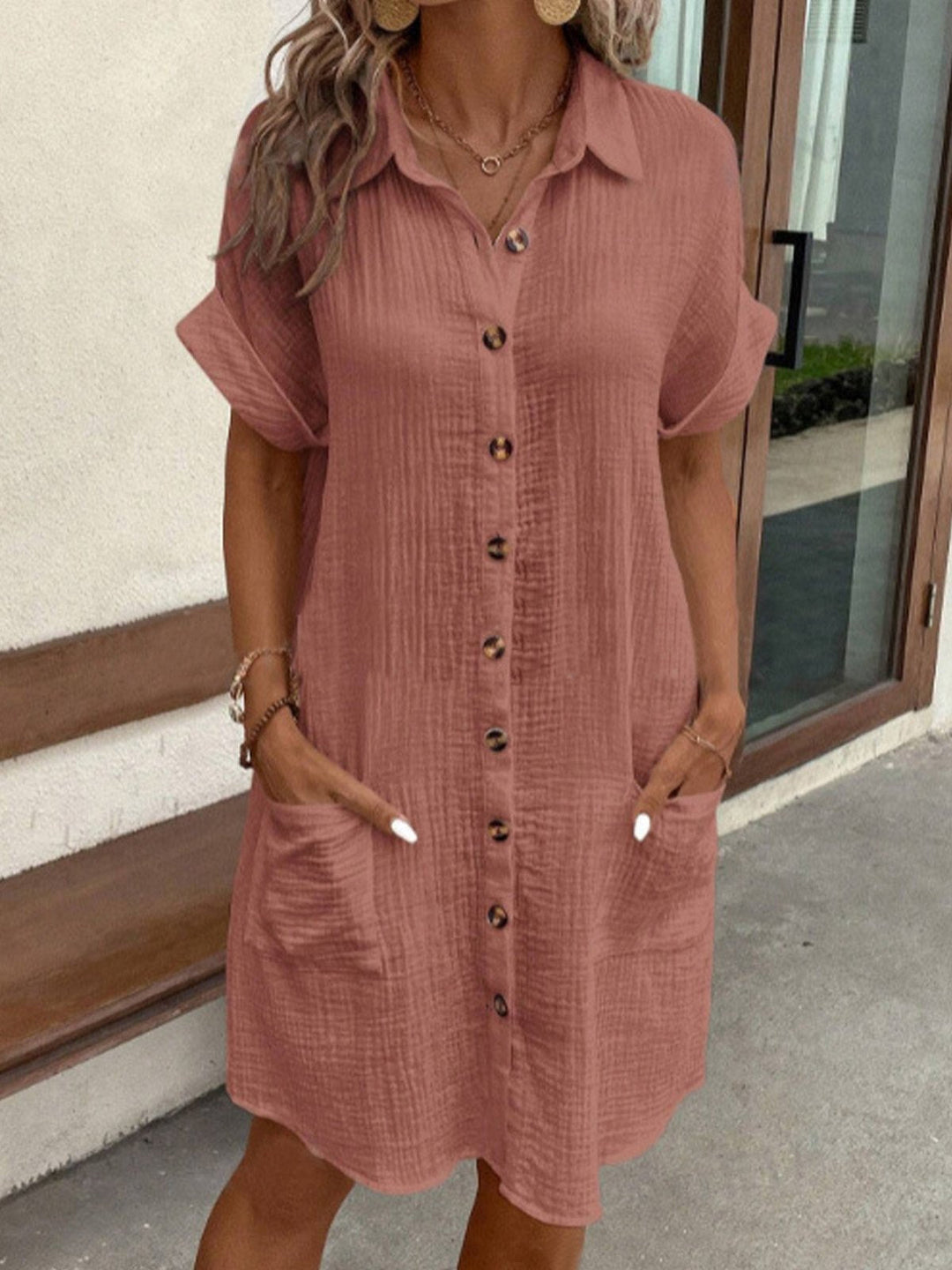 CHIARA - RELAXED SHIRT DRESS