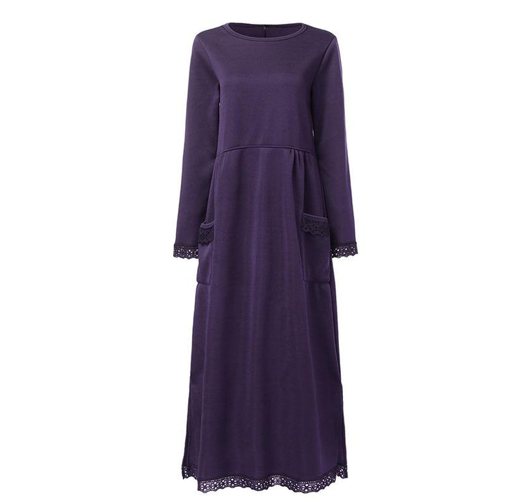 AUDREY - PULLOVER MAXI DRESS