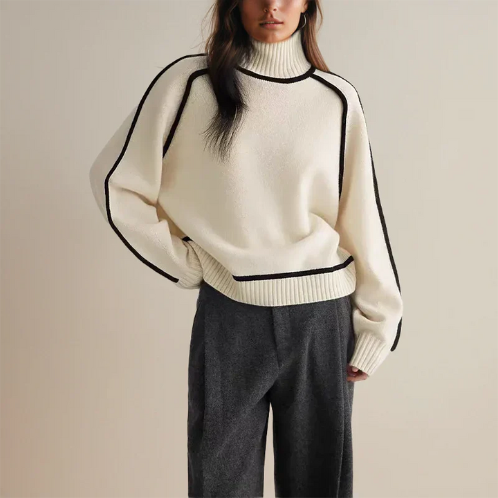 LYDIA - CHIC TURTLENECK SWEATER