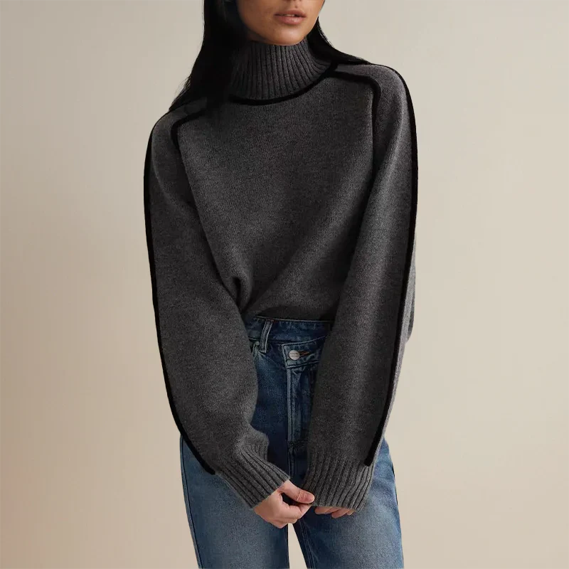 LYDIA - CHIC TURTLENECK SWEATER