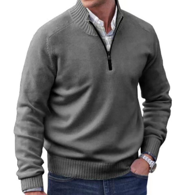 MARVIN - SIMPLE RIBBED SWEATER