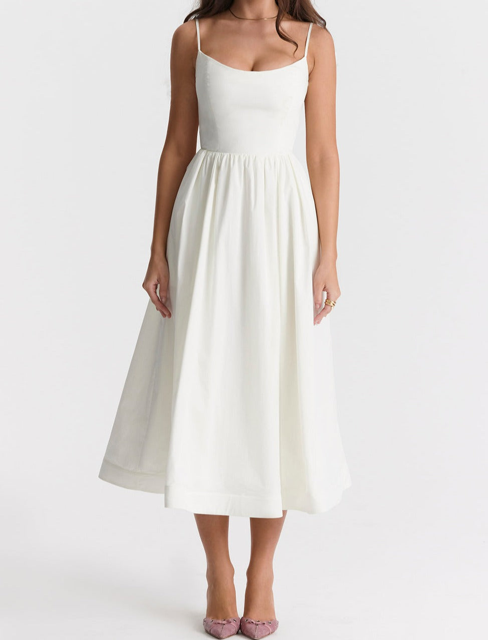 MISHA - SIMPLE MAXI DRESS