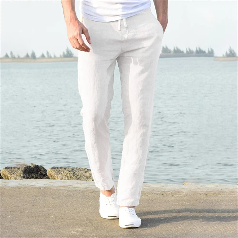 CEASER - LINEN TROUSERS