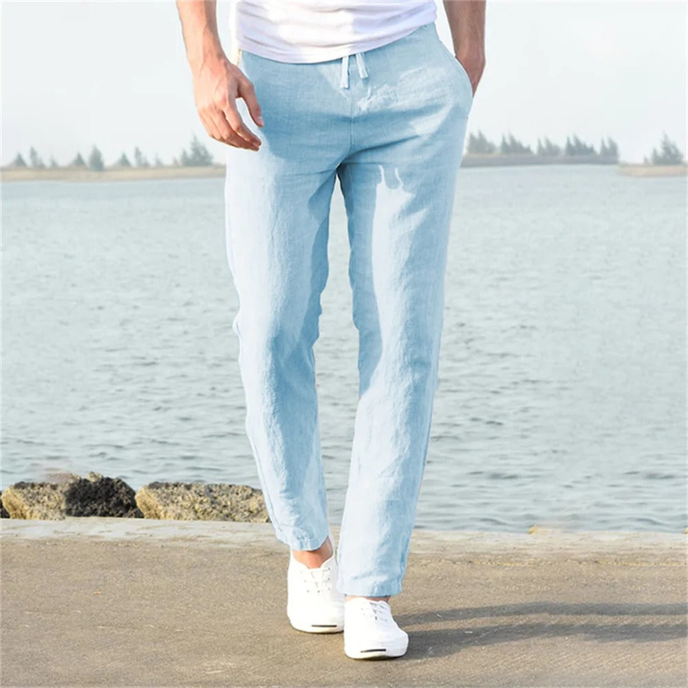 CEASER - LINEN TROUSERS