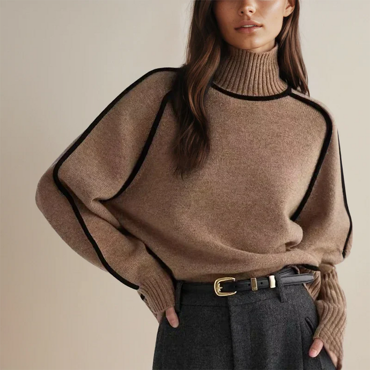 LYDIA - CHIC TURTLENECK SWEATER