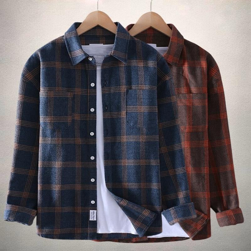 Mark - Vintage Plaid Men's Shirt