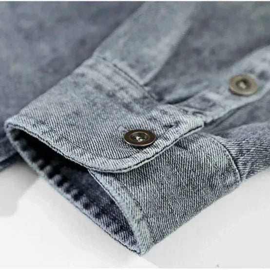 CARTER - WASHED DENIM OVERSHIRT