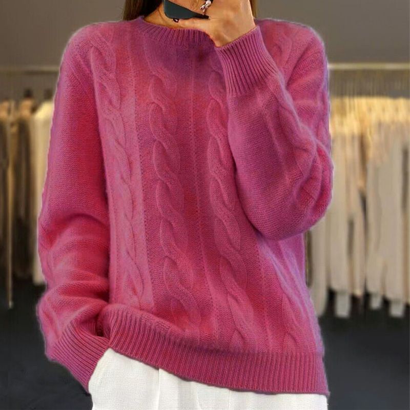 Paula - Cozy Cable Knit Sweater